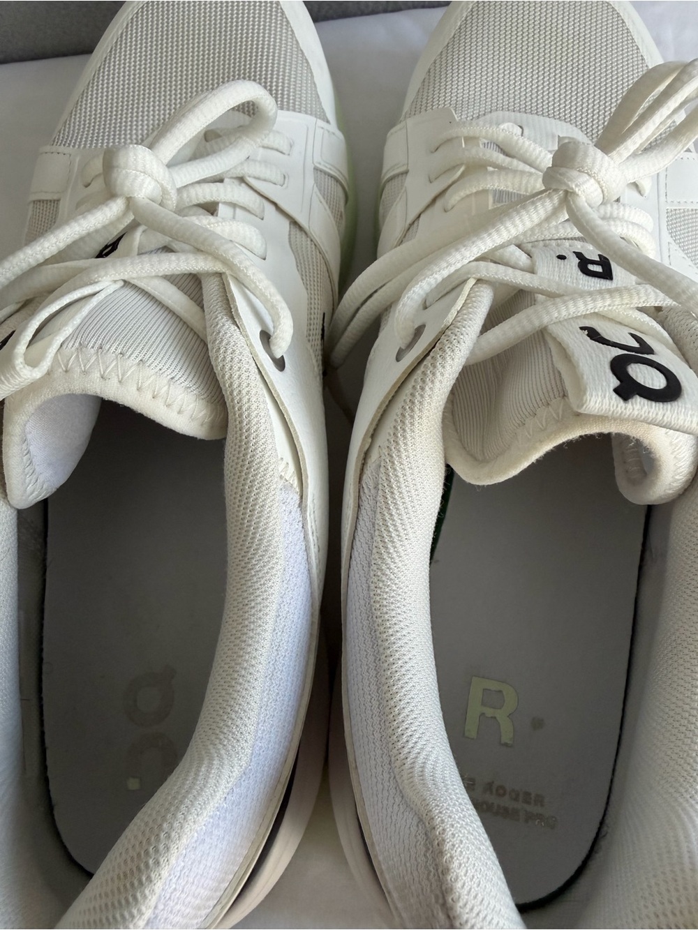 On The Roger Clubhouse Pro Sneakers s10.5 Men’s White/Green - Picture 13 of 13